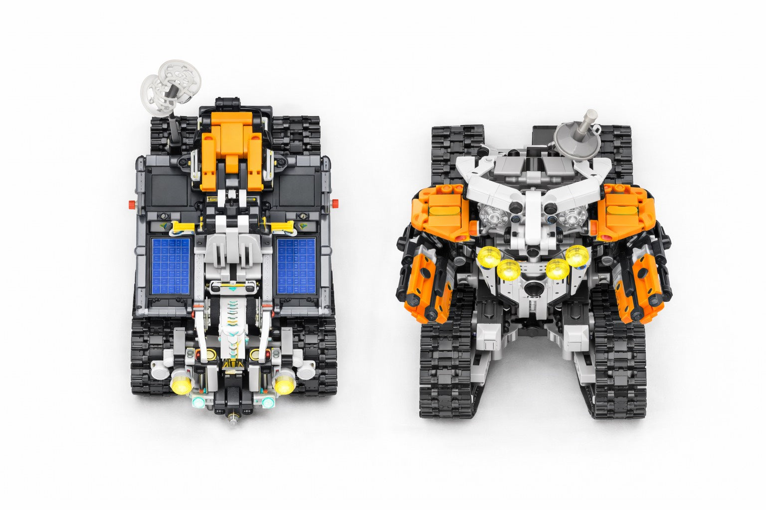 STEM Robotų Konstruktorius 2-in-1 su nuotolinio valdymo pulteliu ir programėle (739 det.)