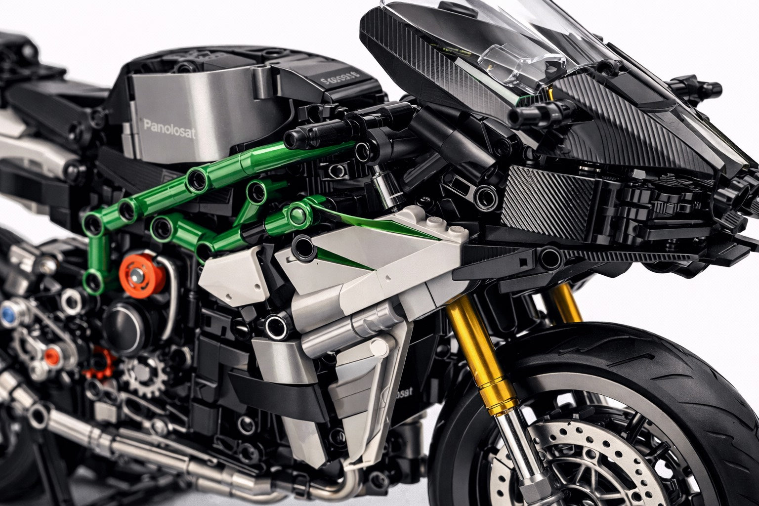 CHIC BLOCK Rapid sportinis motociklas – konstruktorius (858 detalės)