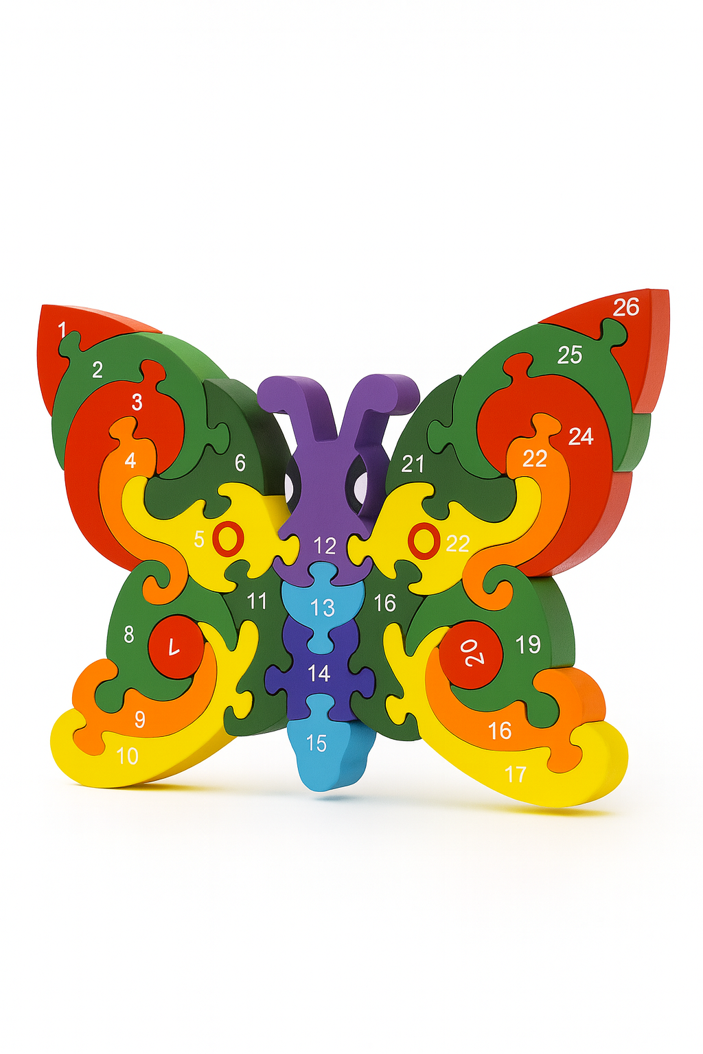 Medinė delionė - Drugelis