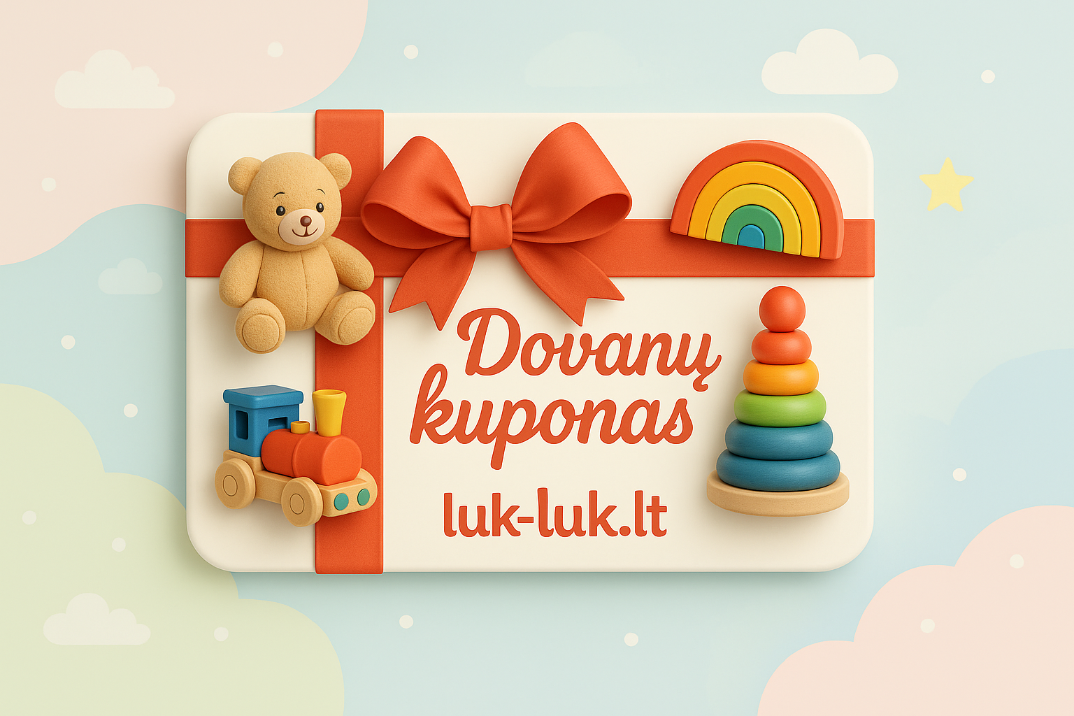 Luk-luk.lt dovanų kuponas