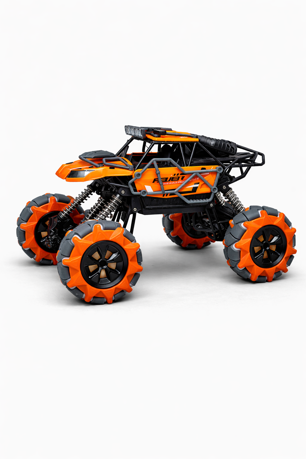 Nuotoliniu būdu valdomas visureigis „Stunt Climbing Car“ – oranžinis