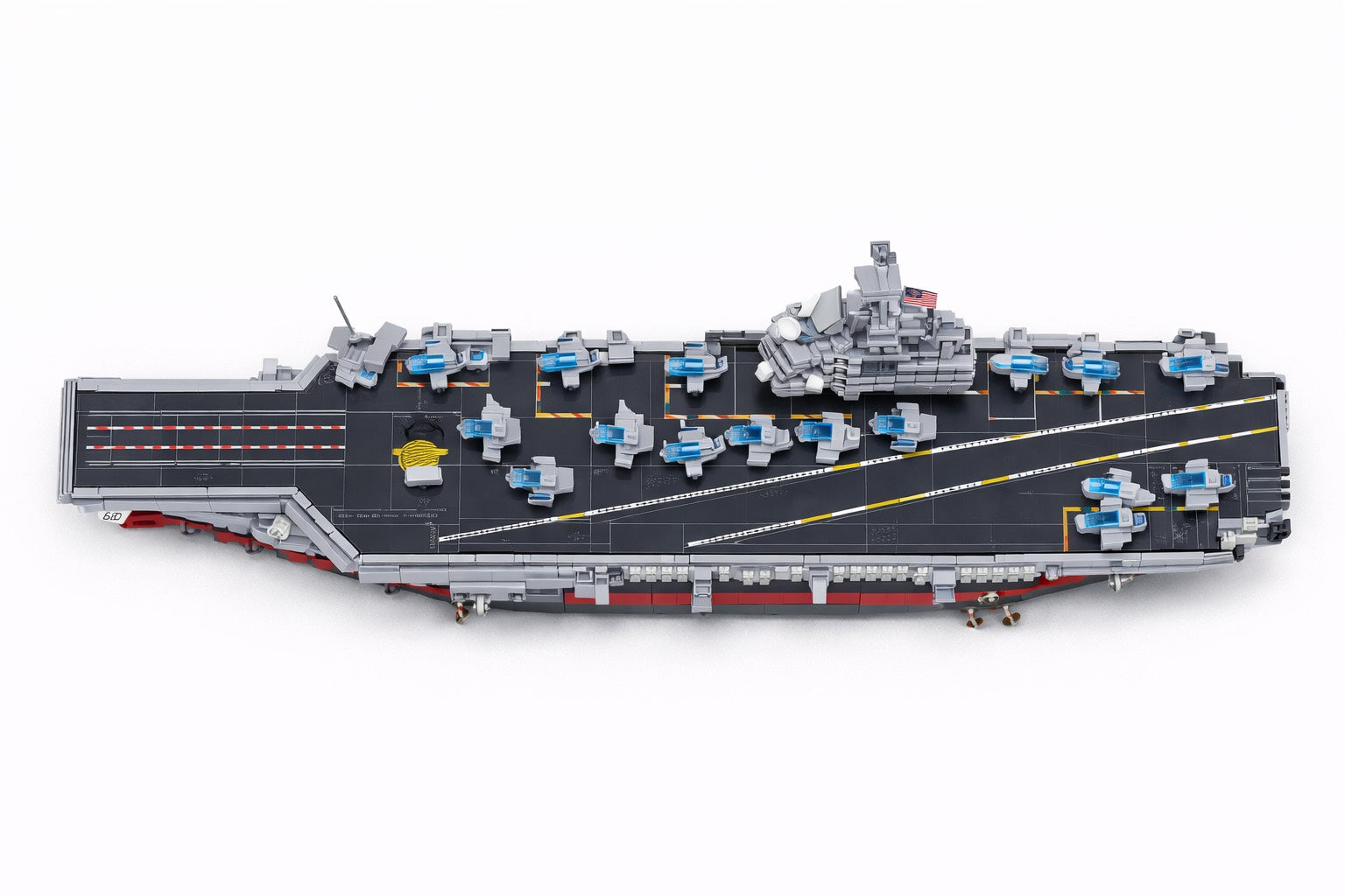 Didelis Nimitz klasės lėktuvnešio konstruktorius, 1969 det.