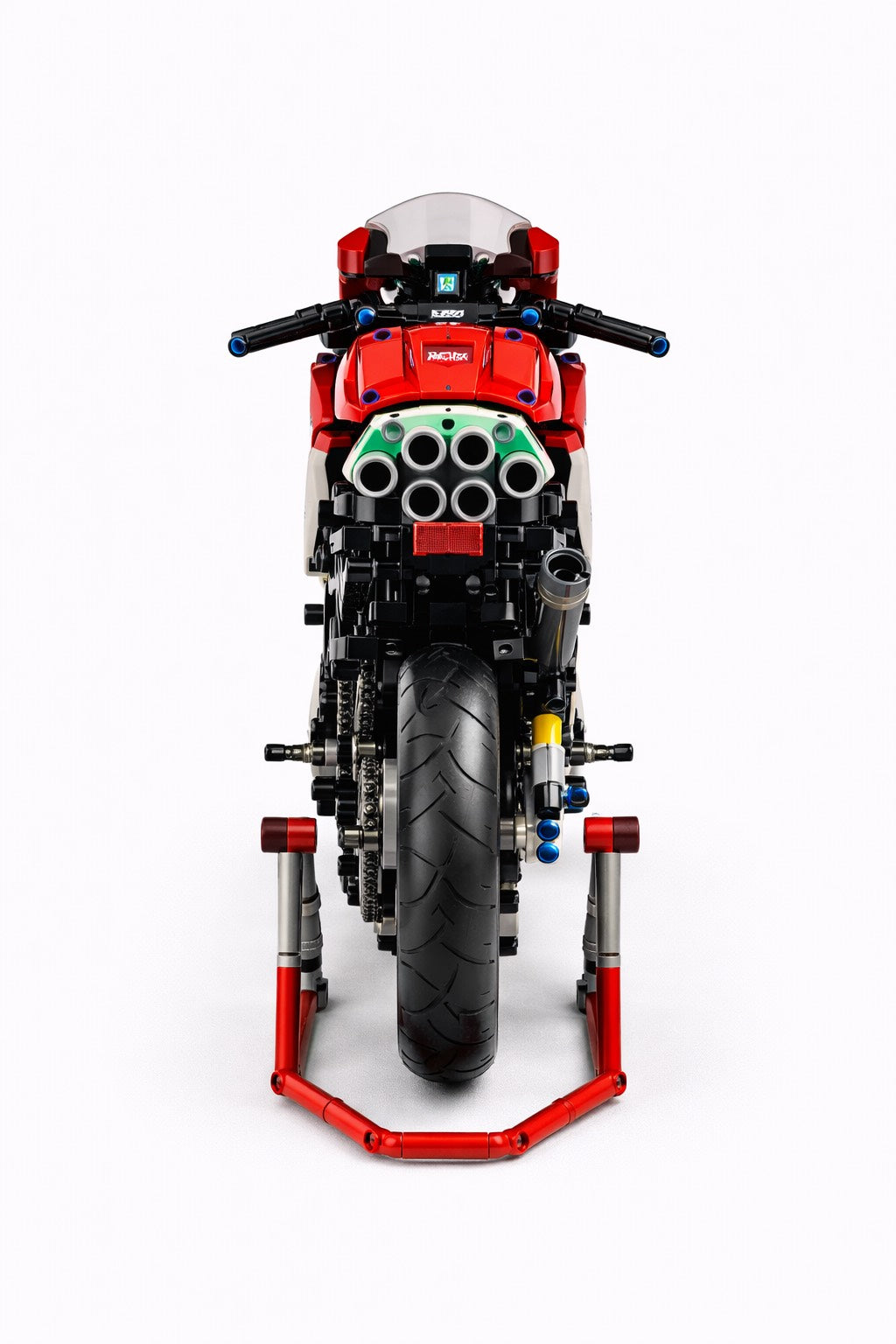 CHIC BLOCK Rapid sportinis motociklas – 803 detalių konstruktorius