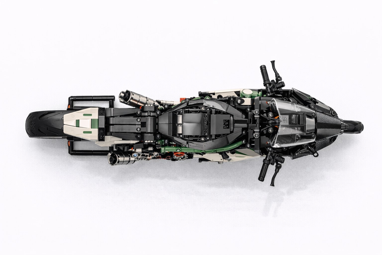 CHIC BLOCK Rapid sportinis motociklas – konstruktorius (858 detalės)