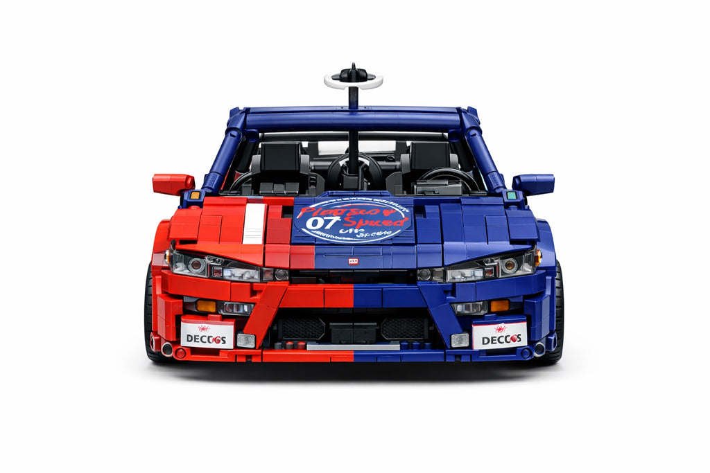 MecFactor „Extreme Tax Rally“ – didelis ralio automobilio konstruktorius vaikams (1304 detalės)