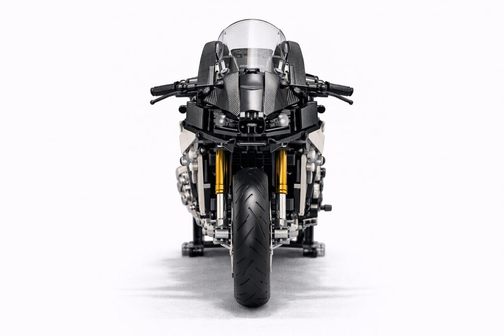 CHIC BLOCK Rapid sportinis motociklas – konstruktorius (858 detalės)