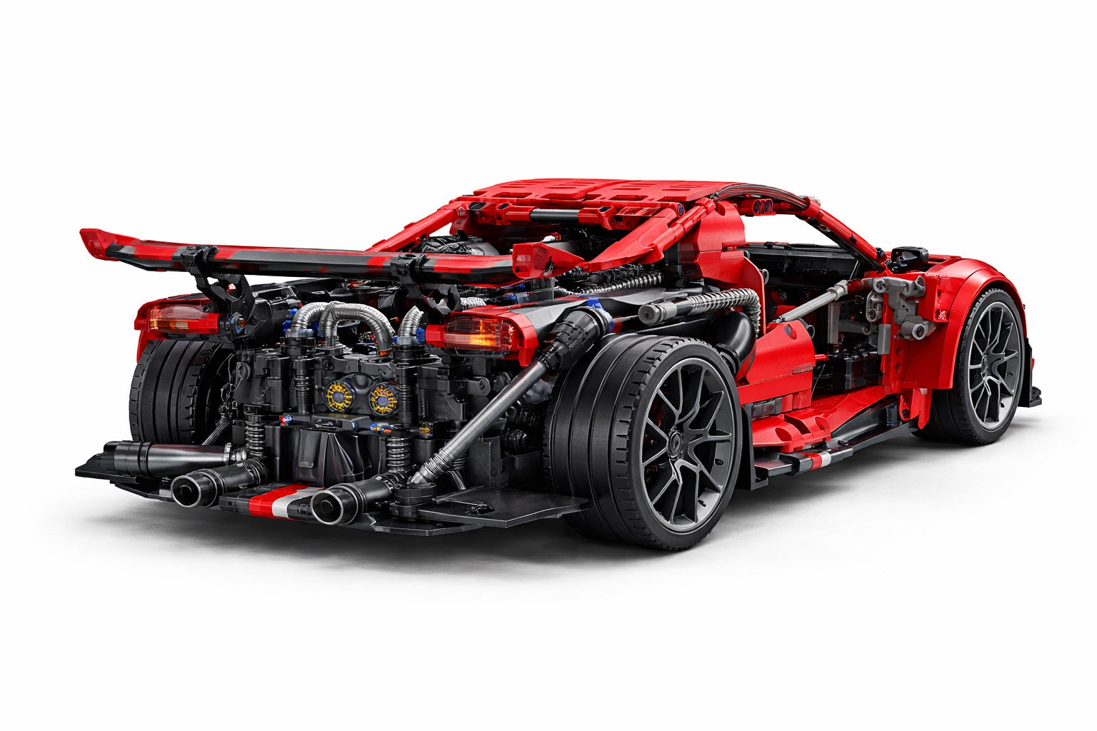 Supercar Pro lenktyninis automobilis – konstruktorius (2048 detalės)