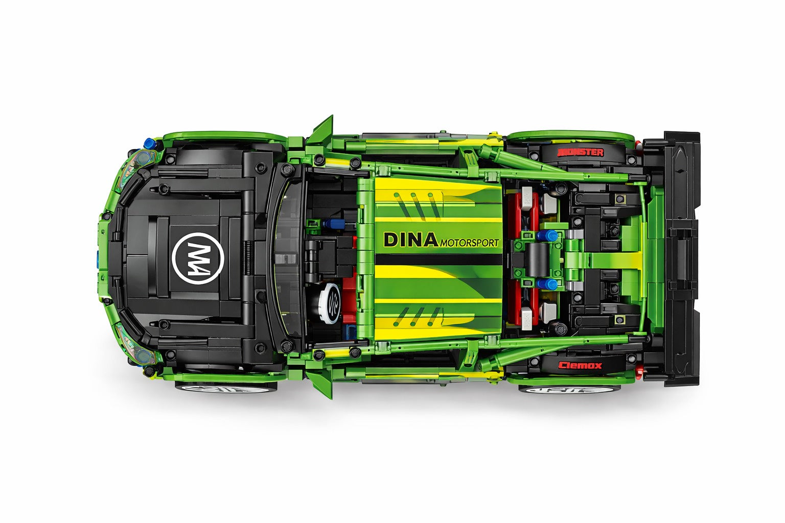 Sportinis „Project Machine“ automobilis – konstruktorius (673 detalės)