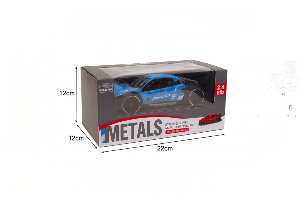 Nuotolinio valdymo mašina Metals BULLET 2.4GHz – mėlyna