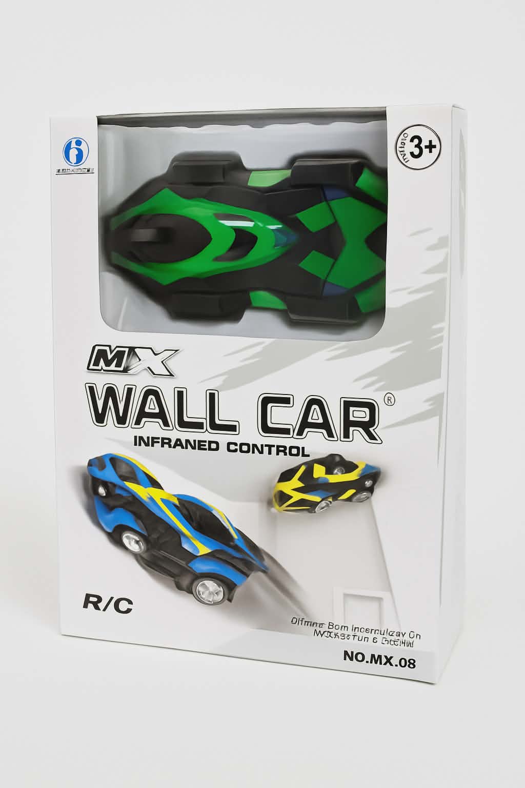 MX WALL CAR – sienomis ir lubomis važiuojanti R/C mašinėlė!